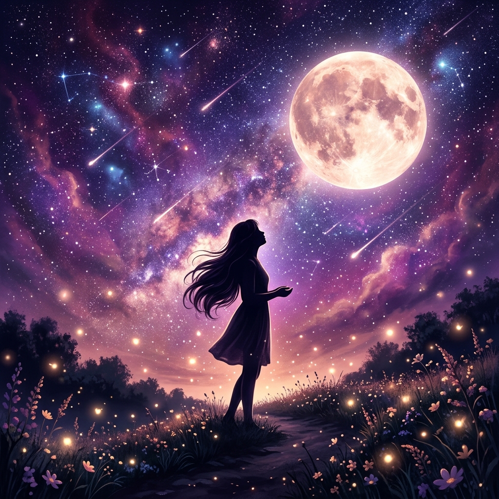 Rissum under starry skies decoration